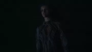 The dress Yennefer (Anya Chalotra) in The Witcher (S01E08)