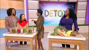 Gucci Print­ed Jacquard Dress worn by Tamron Hall on Tamron Hall January 10, 2020