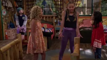 Purple Ankle Leggin worn by  Ava (Shelby Simmons) in BUNK'D Season 4 Episode 16