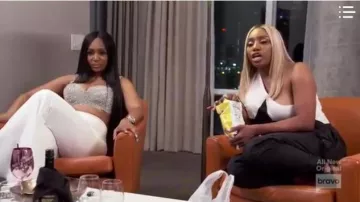 One Shoul­der White Top worn by Nene in The Real Housewives of Atlanta Season 12 Episode 10