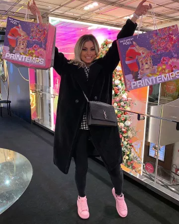 SUNSET medium en cocodrilo de cuero en relieve por Melanie Martial en la cuenta de Instagram de @melaniemartialdc