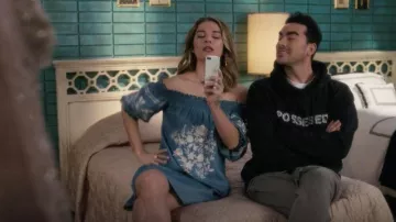 Possessed Hoodie of David Rose (Daniel Levy) in Schitt's Creek (S05E04)