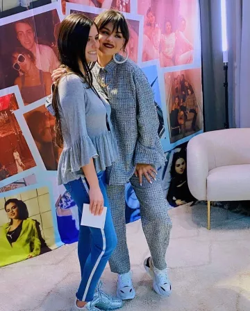 Puma Rs X Rein­vent Wom­en's Sneak­ers worn by Selena Gomez Puma Flagship Store January 14, 2020