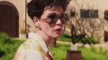 Oversize lunettes de soleil rondes porté par Judy Garland (Renée Zellweger) à Judy