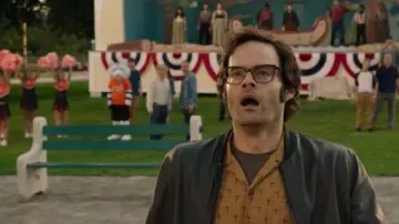 Button-down printed shirt worn by Richie Tozier (Bill Hader) in It Chapter Two