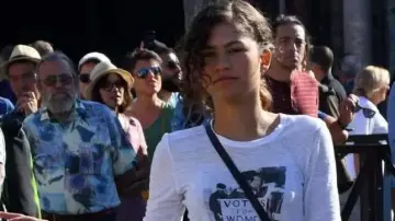 Votes for Women Shirt of MJ (Zendaya) in Spider-Man: Far from Home