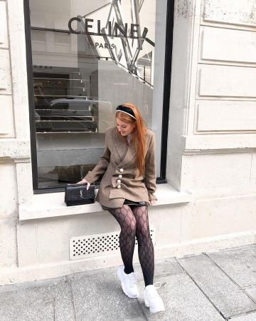 SUNSET medium en cocodrilo de cuero brillante en relieve yves saint laurent por Fiona Oslo en la cuenta de Instagram de @iamfionaoslo