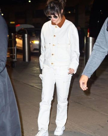 Puma Cell Stellar Sneakers worn by Selena Gomez JFK Airport January 15, 2020