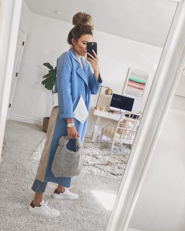 Kate Coat of Christine on the Instagram account @christineandrew