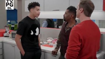 Camiseta negra usada por Andre Johnson, Jr. (Marcus Scribner) en negro Temporada 6 Episodio 12