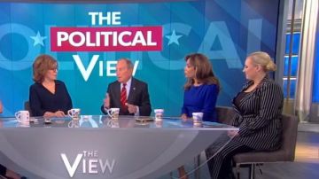 Bcbgmaxazria Double-Breasted Blazer porté par Meghan McCain sur Le point de Vue le 15 janvier 2019