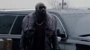 Versace sunglasses worn by Darius (Mike Colter) as seen in Black and Blue