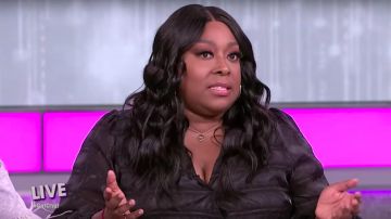 Black Dress of Herself - Co-Hostess (Loni Love) in The Real (S05)