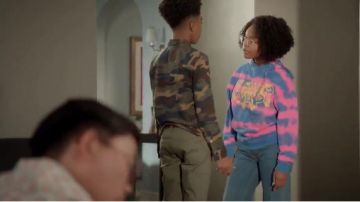 Volcom Green Kids Pants worn by Jack Johnson (Miles Brown) in black-ish Season 6 Episode 12