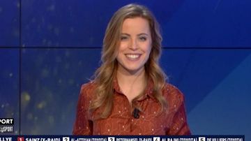 The shirt is 100% silk the SINGING OF THE SIRENS of Pauline Sanzey in Daily Sport the 16.01.2020