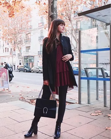 Bag Worn Shoulder Gucci Dionysus Suede Silvia Muñoz on the account Instagram of @silvia_mmb