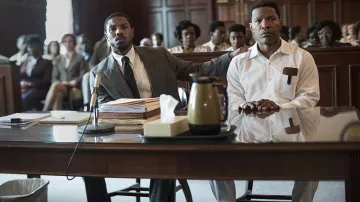 Grey Slim Fit Suit worn by Bryan Stevenson (Michael B. Jordan) in Just Mercy