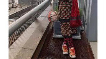 Guc­ci Flashtrek Sneak­er worn by Billie Eilish in Billie Eilish - Funny Moments