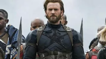 The conduct of war, Steve Rogers / Captain America (Chris Evans) in the Avengers : Infinity War