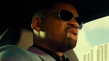 Gafas de sol Sama Eyewear Monterey II usadas por el detective Mike Lowrey (Will Smith) en Bad Boys for Life