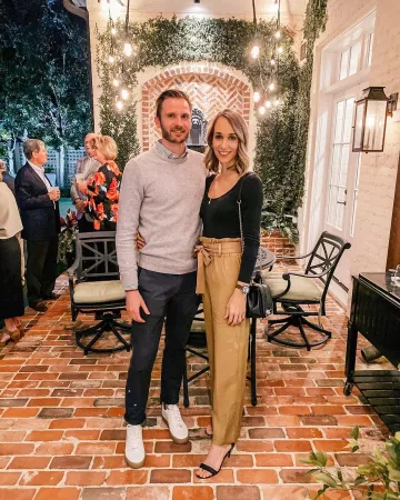 Matelassé Amour de la Croix-Corps Sac de Blair Staky sur l'Instagram account @thefoxandshe