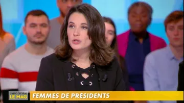 The sweat col tunisian laced cotton blend Black Alix Van Pee in The Info of the true 21.01.2020