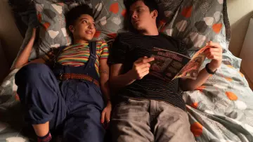 Blue Dungaree Jumpsuit worn by Ola Nyman (Patricia Allison) in Sex Education (S02E05)