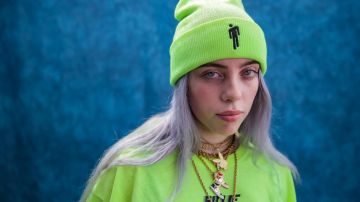 Playboy necklace worn by Billie Eilish in Billie Eilish - Funny Moments