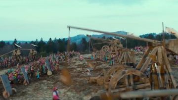 Les hauteurs du massif du Pilat au niveau de La Jasserie dans Kaamelott - Premier Volet