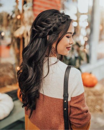 Cardigan rayado de Hoang-Kim en la cuenta de Instagram @hkcung
