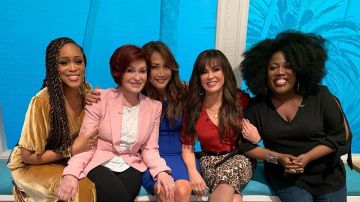 Reformation Tiffany Maxi Dress worn by Eve on The Talk January 21, 2020