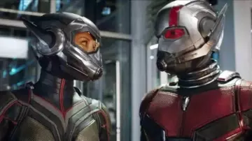Le masque de Scott Lang / Ant-Man (Paul Rudd) dans Ant-Man et la guêpe