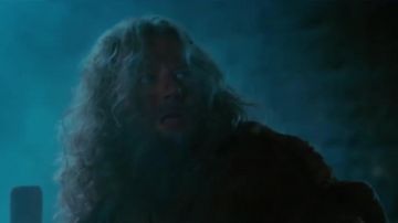 La perruque grise de Merlin (Jacques Chambon) dans Kaamelott - Premier Volet
