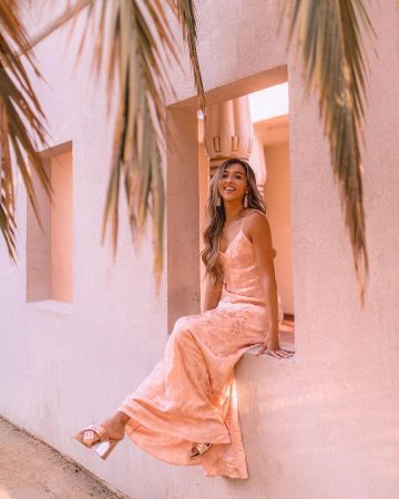 El Slip Dress de Jyo en la cuenta de Instagram @jyo_shankar