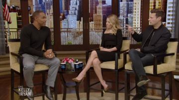 Dolce & gabbana Square-Neck Black Dress worn by Kelly Ripa on LIVE with Kelly and Ryan January 23, 2020