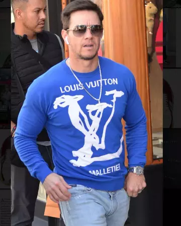 Louis Vuitton Run Away Sneaker worn by Mark Wahlberg Beverly Hills