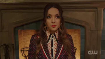 Hoop Boucles d'oreilles de Fallon Carrington (Elizabeth Gillies) dans Dynastie (S03E10)