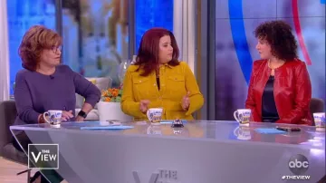 Eileen Fisher Round-Neck Silk Sweater worn by Joy Behar on The View January 24, 2020