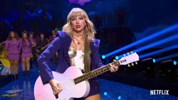 Blue Blazer sequined Taylor Swift in Miss Americana