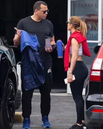 Nike Air Presto Sneakers portés par Jennifer Lopez Miami le 27 janvier 2020