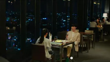Des Choses étranges Hawkins Haute École porté par Lee Kang-woo (Ahn Jae-hyun) dans l'Amour avec des Défauts de l'Épisode 4