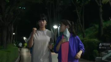 Funk Track Top worn by Kim Mi-kyeong (Kim Seul Ki) in Love with Flaws Episode 4