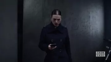 Coat Black worn by Lena Luthor (Katie McGrath) in Supergirl Season 5 Episode 11