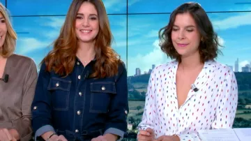 The gown queen Elizabeth of Raphaële Marchal in William at noon the 28.01.2020