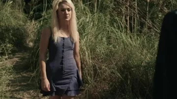 Vestido frontal de montana Duke (S09E07) Montana Duke (Billie Catherine Lourd) en American Horror Story