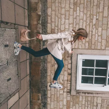 Skinny Jeans Blue de Sinead en la cuenta de Instagram @sineadcrowe