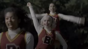 Red and Yellow Cheerleeding Uniform worn by Sabrina Spellman (Kiernan Shipka) in Chilling Adventures of Sabrina Season 3 Episode 2