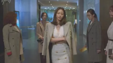 Blazer Tweed Dress worn by Ji Soo-hyun (Han Ye-seul) in Big Issue (S01E05)