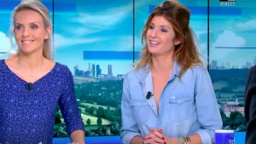 The western shirt light blue 100% cotton Caroline Ithurbide in William at noon the 27.01.2020