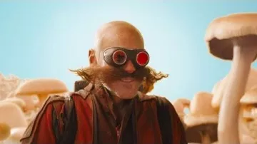 Red Jacket of Dr. Ivo Robotnik (Jim Carrey) in Sonic the Hedgehog